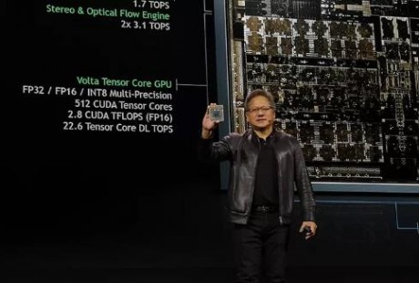 英伟达最强无人车芯片量产 与10余家中国自动驾驶公司达成合作