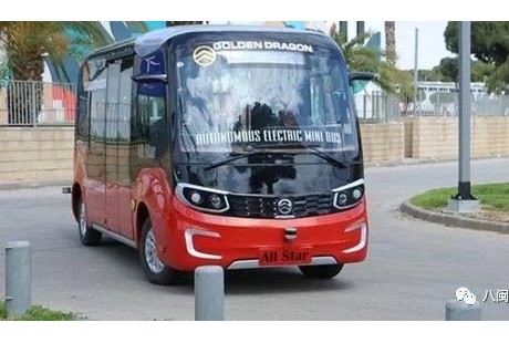 金旅星辰成为中国出口以色列首辆全自动无人驾驶客车！