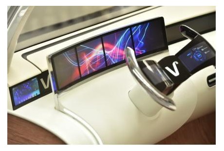 维信诺概念车载畅想无人驾驶新方向！