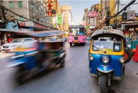 泰国正开展自动驾驶汽车测试,居然是辆三轮车?