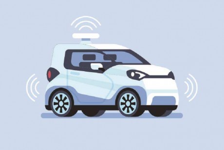 瞧！5G时代的无人驾驶车