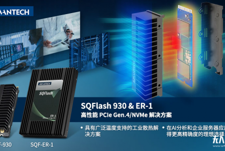 研华第四代NVMe SSD超耐久解决方案:SQF930&SQF ER-1产品 工业宽温,强力散热,高效能!