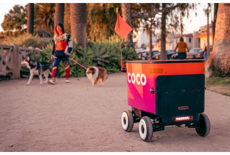 【海外热讯】Uber Eats在洛杉矶推出人行道配送机器人