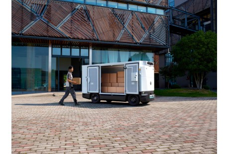 图达通双激光雷达加持九识无人车！开辟物流新纪元